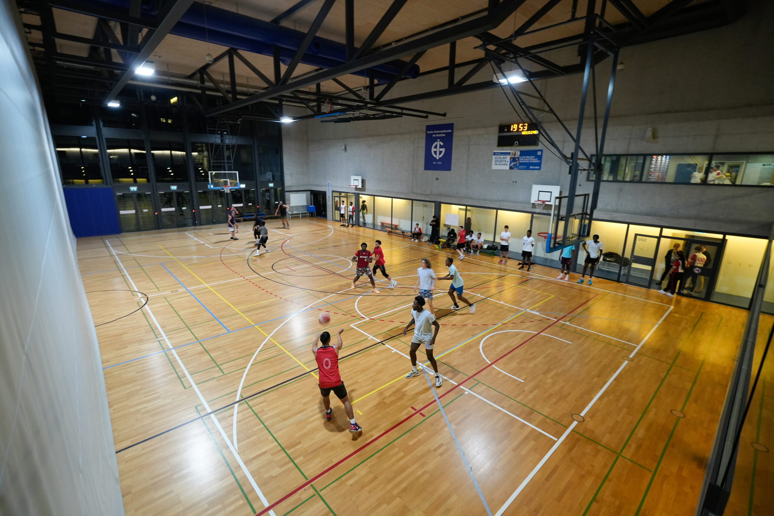 Basketball avec l'Association Pervenches