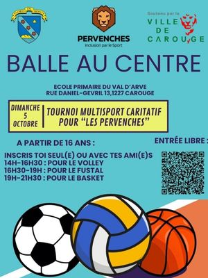 Balle au centre